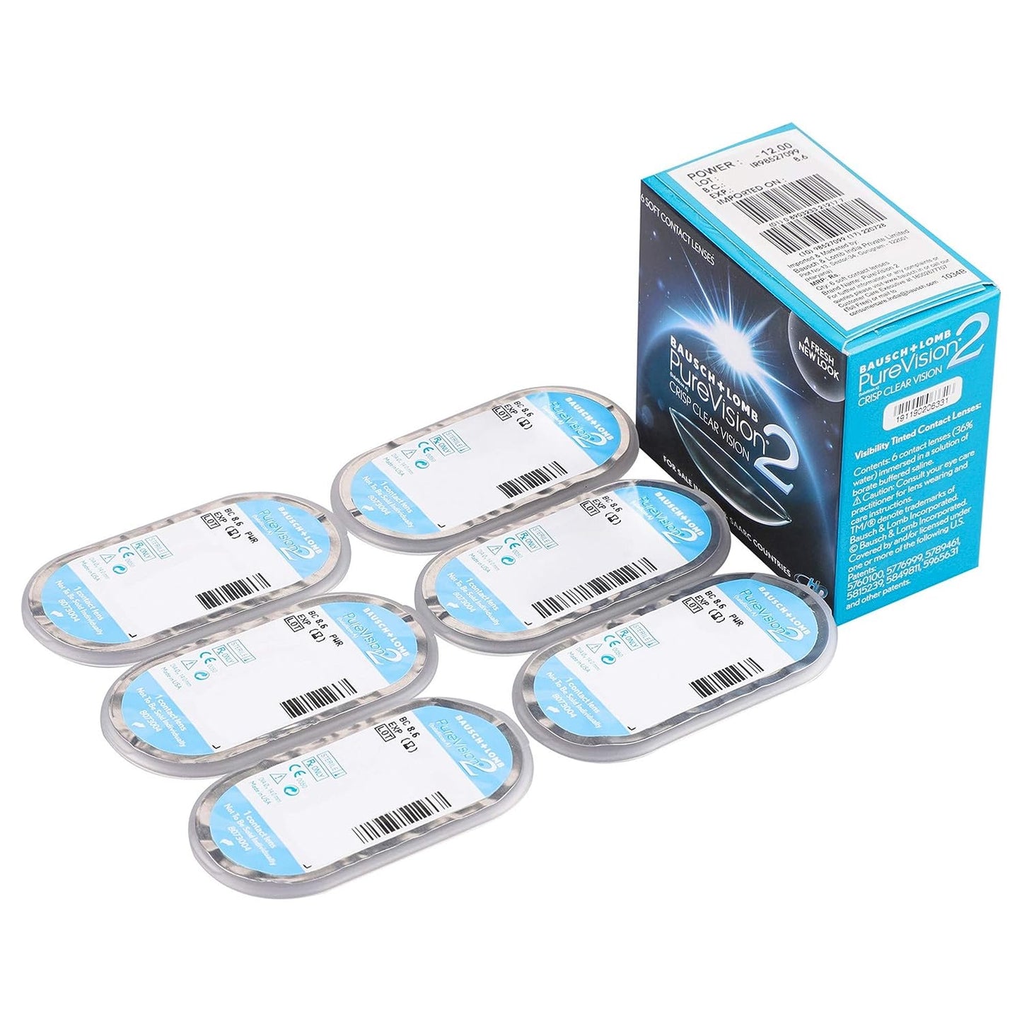 Bausch & Lomb Purevision 2 Monthly Disposable Contact Lens