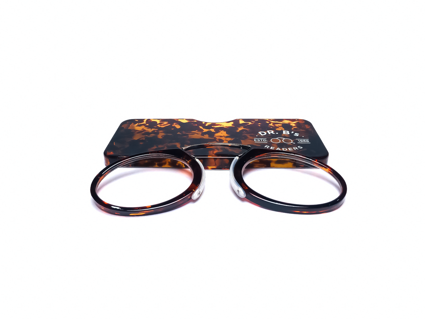 DR. B's® READERS Nose Pinch Reading Glasses (Round)
