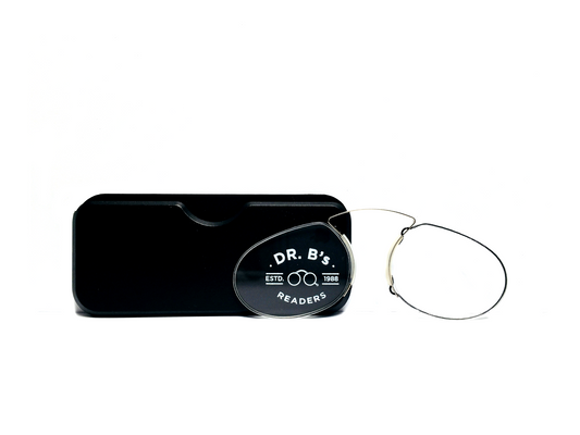 DR. B's® READERS Nose Pinch Reading Glasses (Thin)