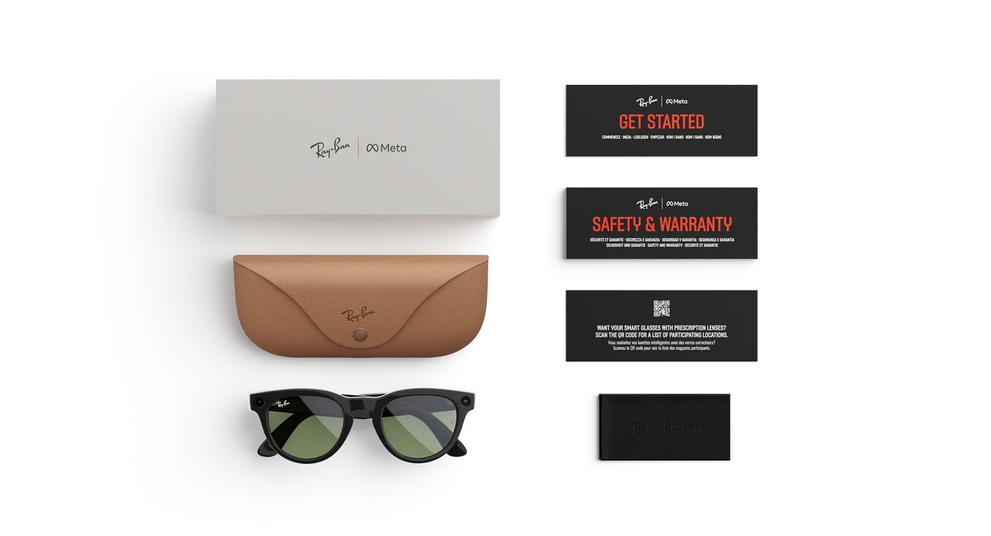 Ray-Ban Meta Headliner (Gen 2) Shiny Black/Green