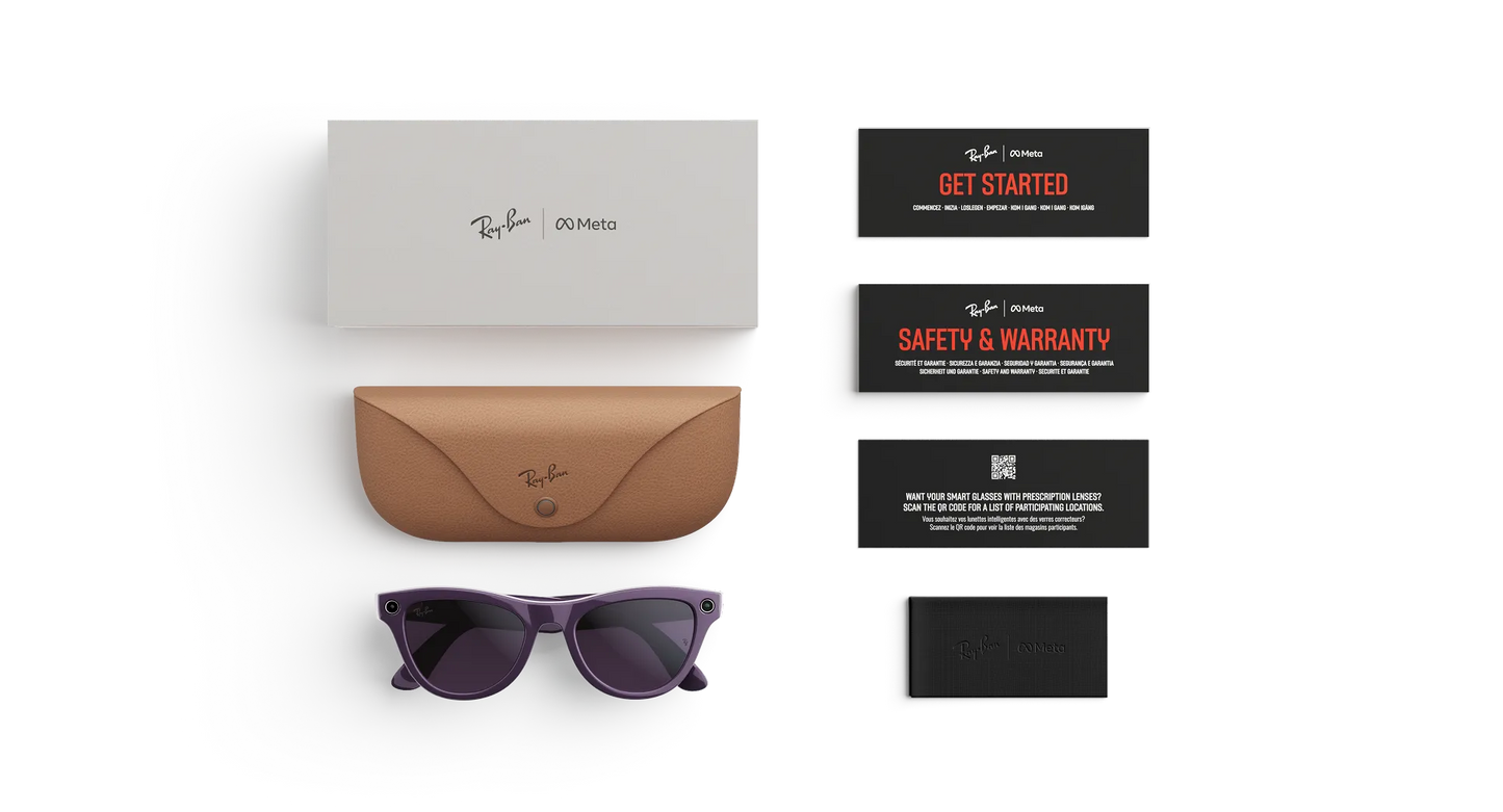 Ray Ban Mata Skyler (Gen 2) Shiny Mystic Violet