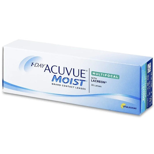 Acuvue Moist Multifocal Contact Lenses (30 Lens Pack)