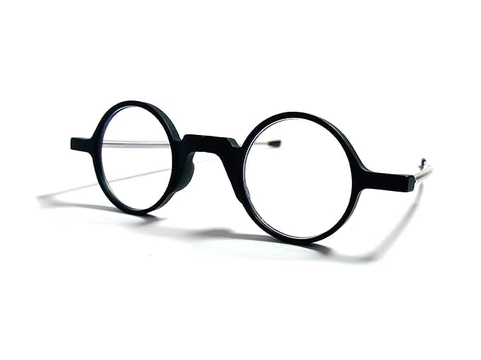 DR. B's Readers Foldable Reading Glasses For Men & Women Eyeglasses for Readers Presbyopic Glasses Bluecut computer glasses (Black)