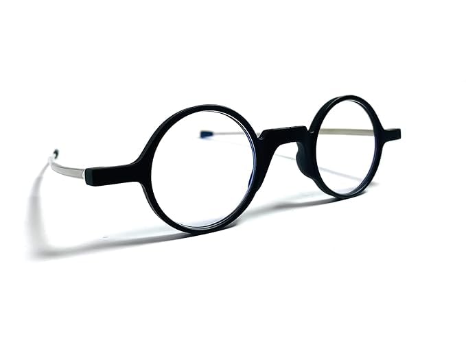 DR. B's Readers Foldable Reading Glasses For Men & Women Eyeglasses for Readers Presbyopic Glasses Bluecut computer glasses (Black)