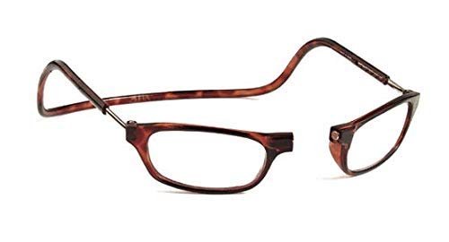 DR. B's Readers Reading Glass Magnetic Reading Spectacle Glasses for Near Vision, (Brown)