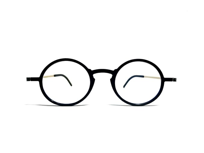 DR. B's® Foldable Reading Glasses for Men & Women – Blue Light Blocking, Pocket-Size Readers with Case & Mobile Video Stand(Round Black)