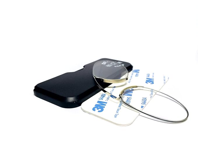 DR. B's® READERS Nose Pinch Reading Glasses (Black Thin)
