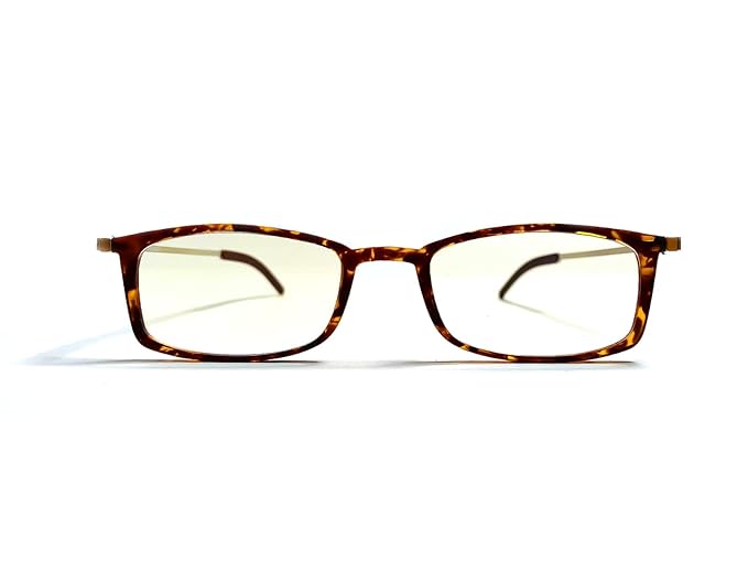 DR. B's Readers New Foldable Reading Glasses with Case & Mobile Video Stand – Ultra-Portable, Pocket-Size, Foldable Design” For Men Women (Square Tortoise)