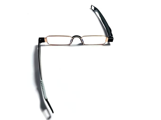 DR. B's Readers Foldable Blue Light Blocking Reading Glasses | Polycarbonate Lenses | Portable with Pod Case | Designed by Optometrists | Men & Women