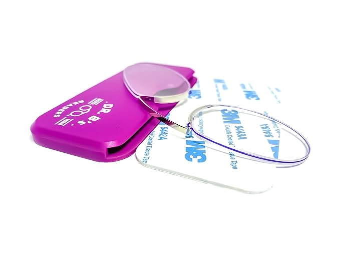 DR. B's® READERS Nose Pinch Reading Glasses (Purple Thin)
