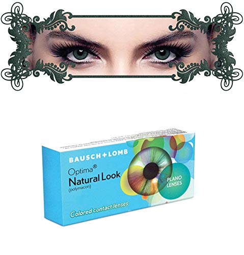 Bausch & Lomb Natural Look Quaterly (3 Months) Zero Power Color Contact Lens- 2 Pcs.