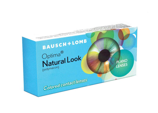 Bausch & Lomb Natural Look Quaterly (3 Months) Zero Power Color Contact Lens- 2 Pcs.