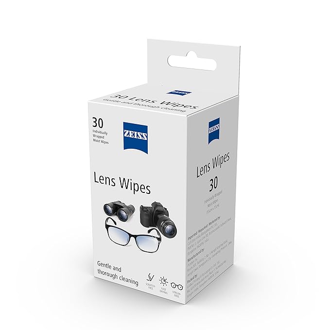 ZEISS Lens Wipes Pack of 30