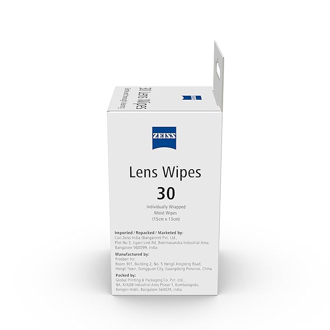 ZEISS Lens Wipes Pack of 30