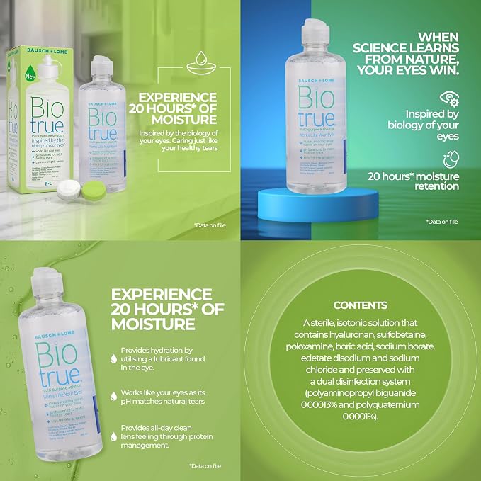 Biotrue Contact Lens Solution 300ML