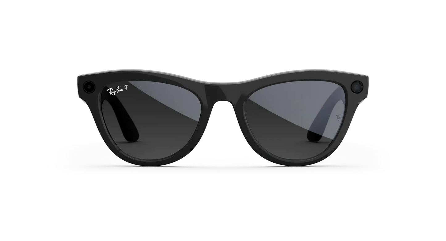 Ray Ban Mata Skyler (Gen 2) Shiny Black/Gradient Graphite