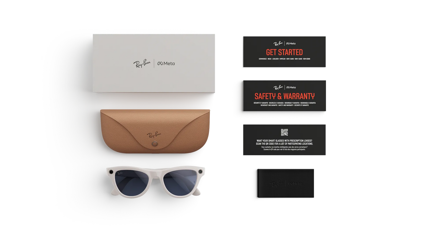 Ray Ban Mata Skyler (Gen 2) Shiny Chalky Grey