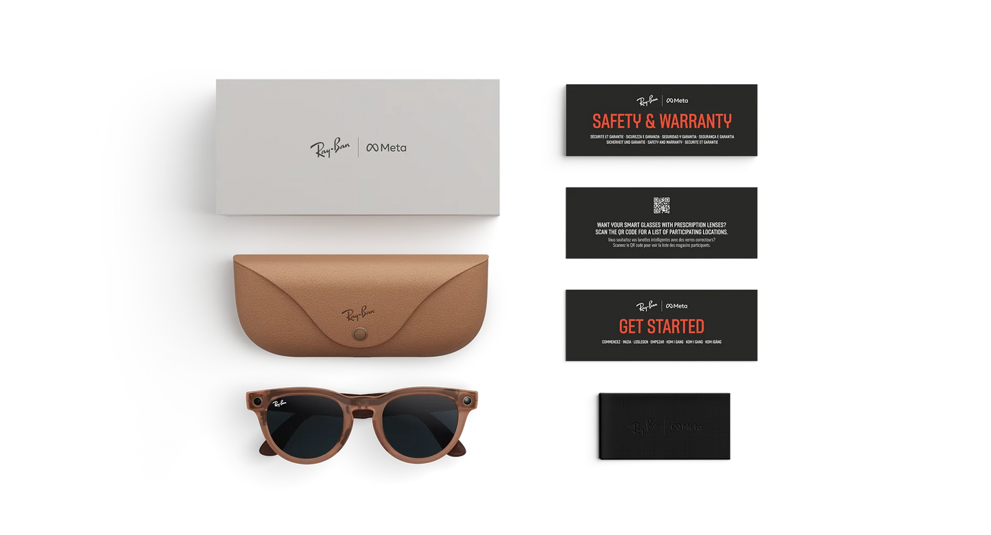 Ray-Ban Meta Headliner (Gen 2) Matt Transparent Peach
