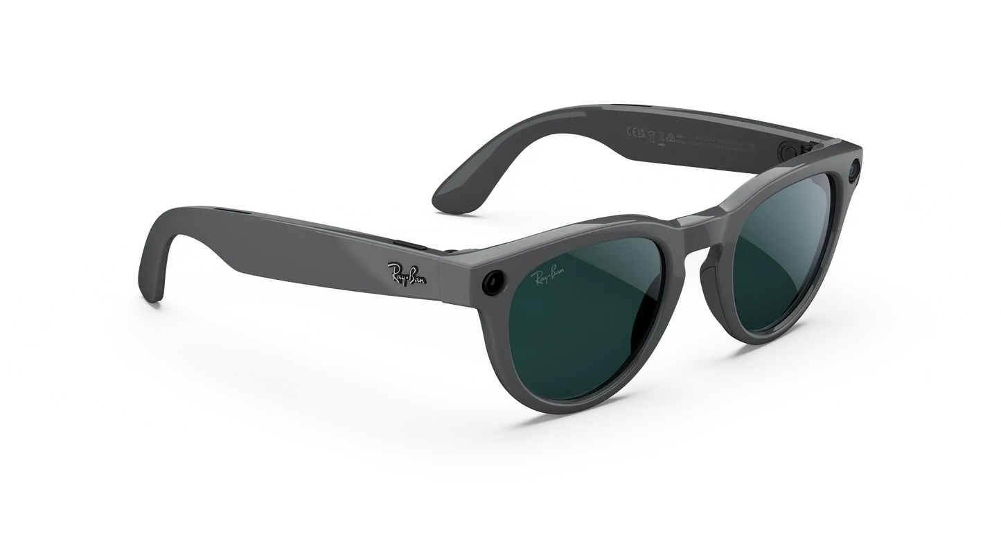 Ray-Ban Meta Headliner (Gen 2) Shiny Asteroid Grey