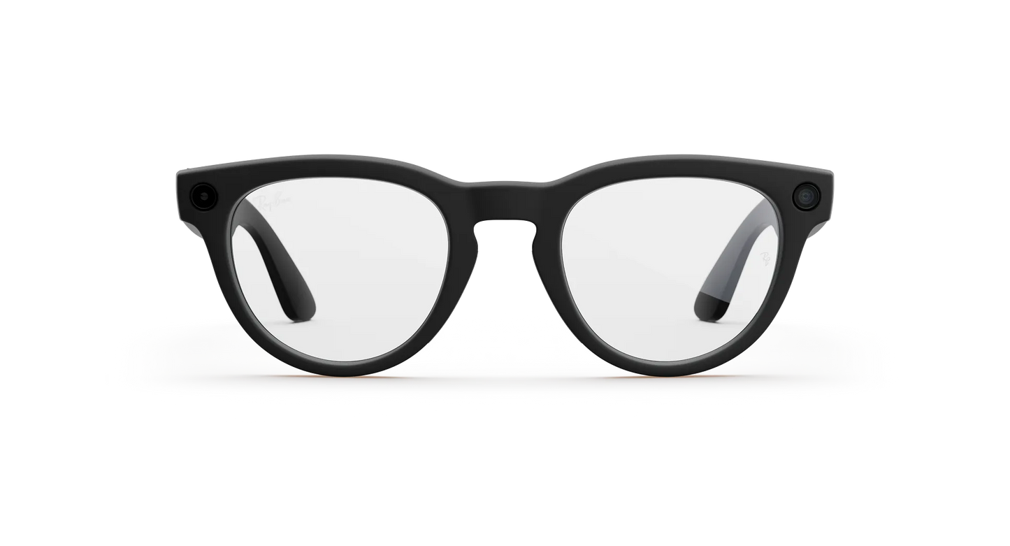 Ray-Ban Meta Headliner (Gen 2) Matt Black/Clear