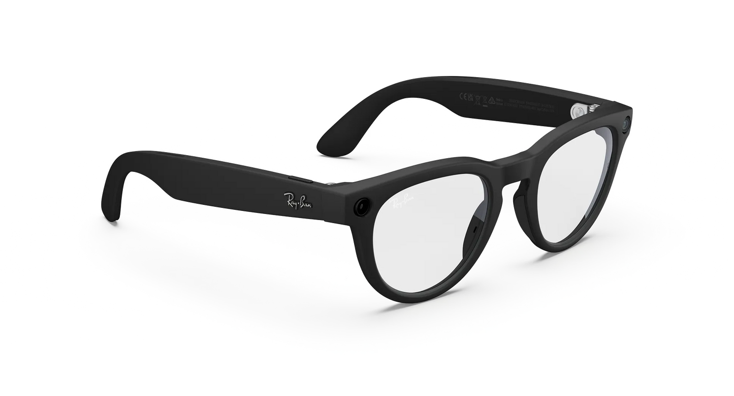 Ray-Ban Meta Headliner (Gen 2) Matt Black/Clear