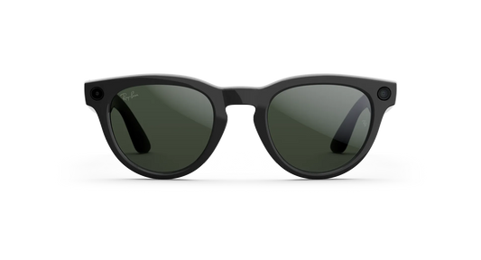 Ray-Ban Meta Headliner (Gen 2) Shiny Black/Clear to Graphite Green Transitions®