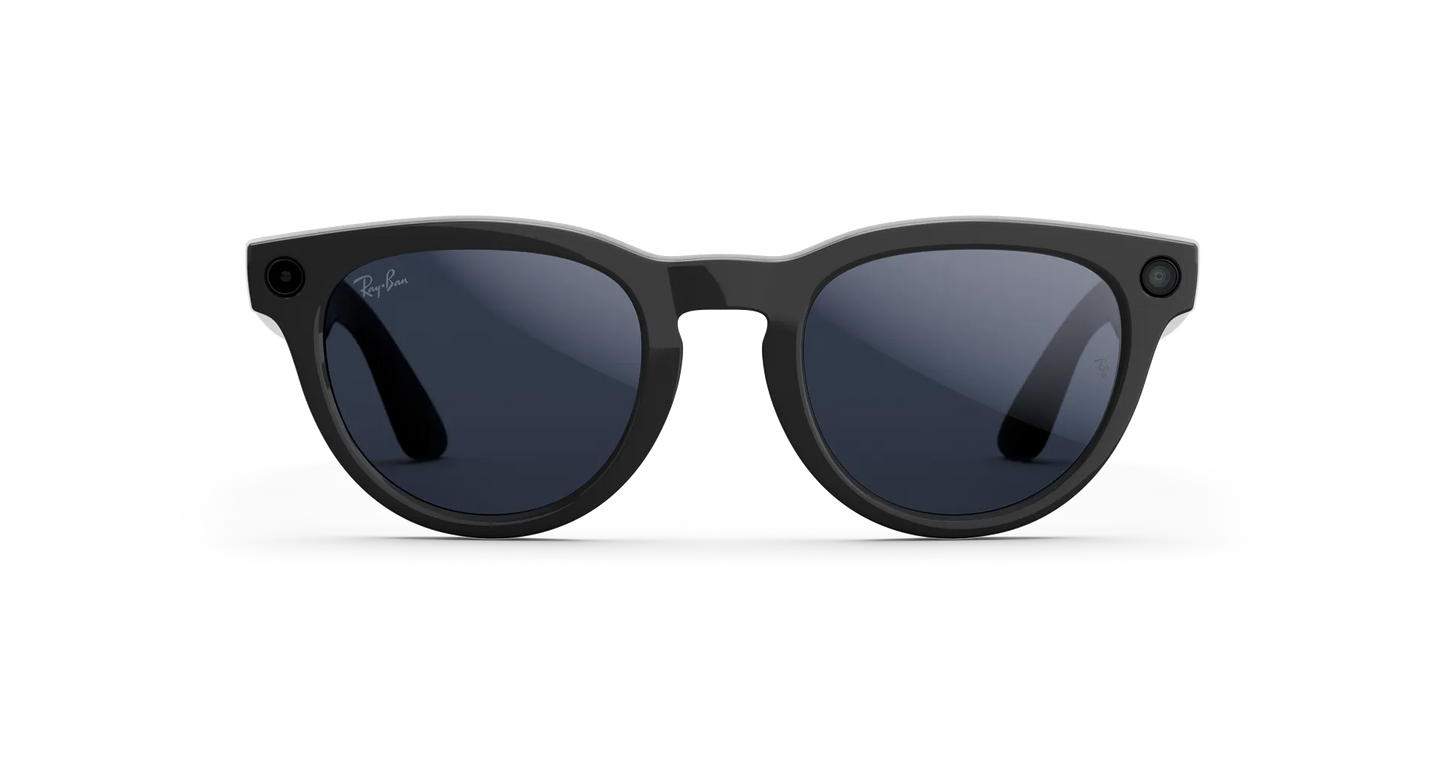 Ray-Ban Meta Headliner (Gen 2) Shiny Black/Clear to Sapphire Transitions®