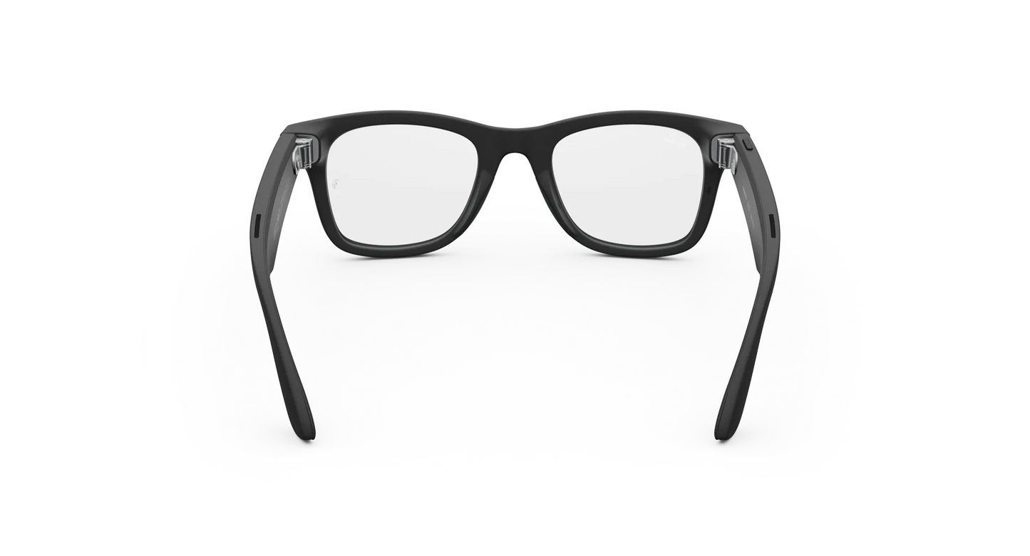 Ray-Ban Meta Wayfarer (Gen 2) Matt Black/Clear