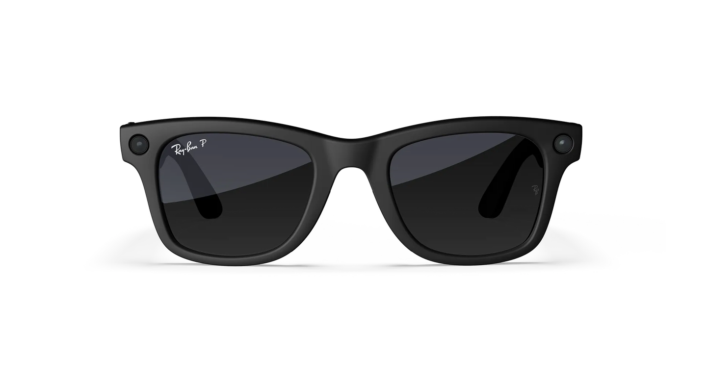 Ray-Ban Meta Wayfarer (Gen 2) Matt Black/Gradient Graphite