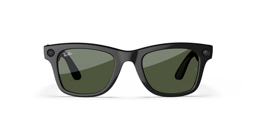 Ray-Ban Meta Wayfarer (Gen 2) Shiny Black/Green