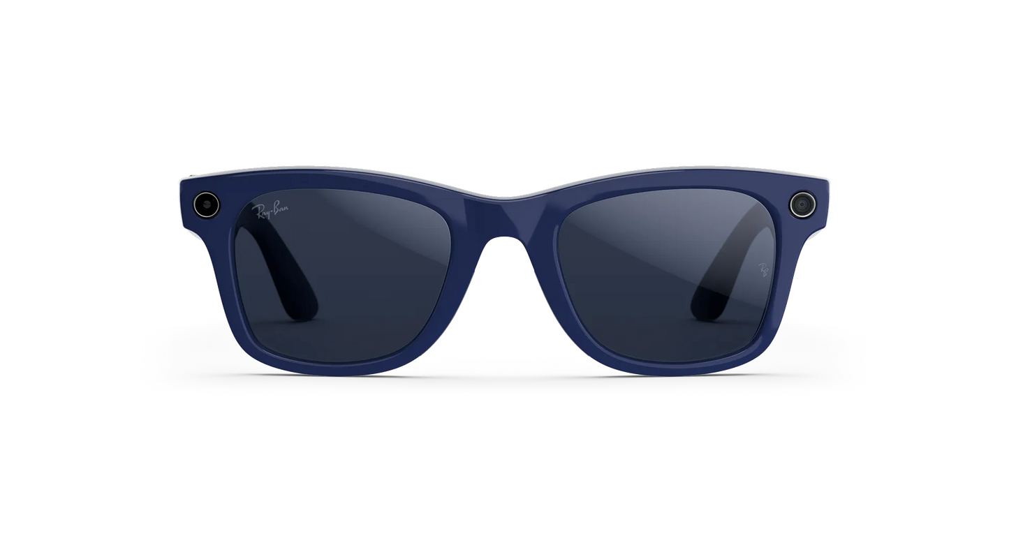 Ray-Ban Meta Wayfarer (Gen 2) Shiny Cosmic Blue/Clear to Sapphire Transitions®