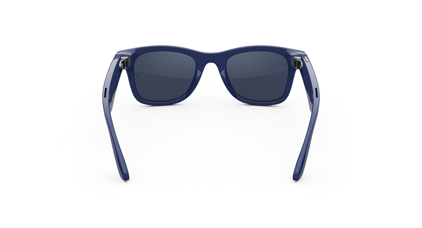 Ray-Ban Meta Wayfarer (Gen 2) Shiny Cosmic Blue/Clear to Sapphire Transitions®