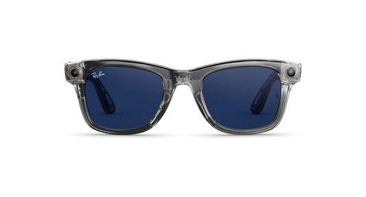 Ray-Ban Meta Wayfarer (Gen 2) Shiny Transparent Grey