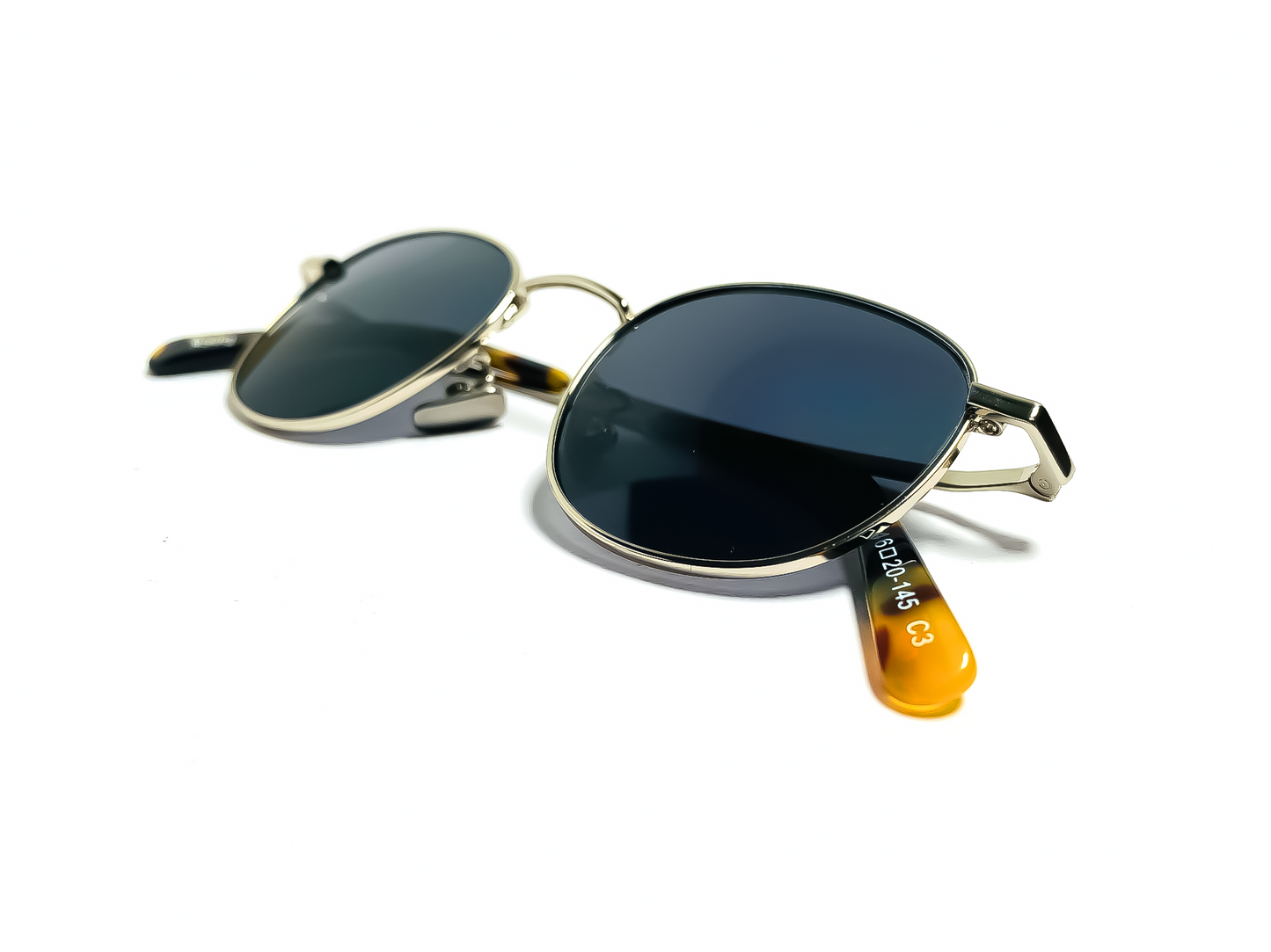 Cefalù HJ16418C3-46 Muted Silver (Titanium) / Soft Black Polarised